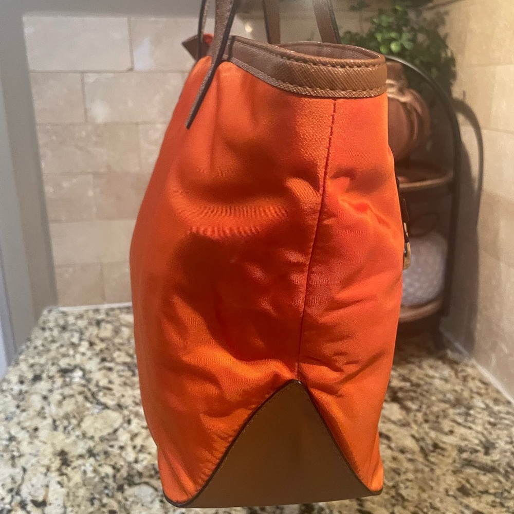 Michael Kors Orange Tote Bag - Picture 7 of 11